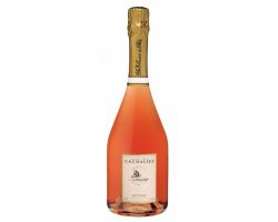 champagne rose\' cuvee des caudalies g.c