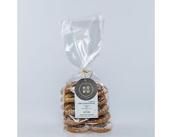 Fiocchi di Neve con Farina di Ceci e Farcitura alla Nocciola