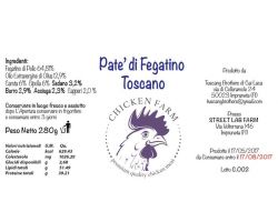 Pate\' fegato toscanaccio manzo