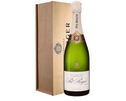 champagne brut reserve 1,5 lt. wood box