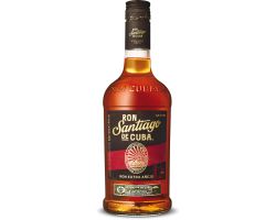 RHUM EXTRA ANEJO120 ANOS SANTIAGO DE CUBA 40° 0,70 ( gift tin )