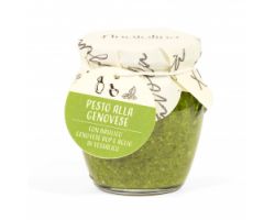 PESTO ALLA GENOVESE  ANTICA RICETTA CON AGLIO DI VESSALICO GR 180 ORCIO