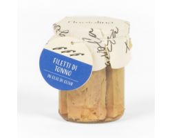 FILETTI DI TONNO IN OLIO EXTRAS VERGINE OLIVA GR 190 COLONNAS